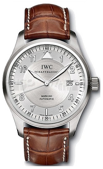 IWC Pilot's IW325502 Mens Automatic Silver Swiss ETA 2824