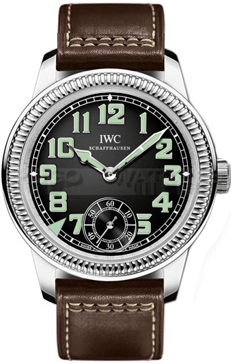 IWC Pilot's IW325401 Mens Automatic Black Swiss ETA 2824