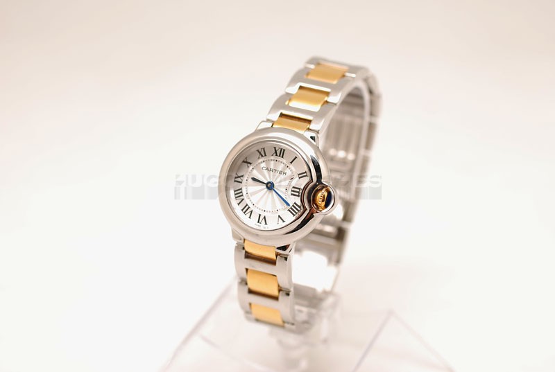 Cartier Replica 30mm Swiss Ballon Bleu De Cartier Tone Watch20292