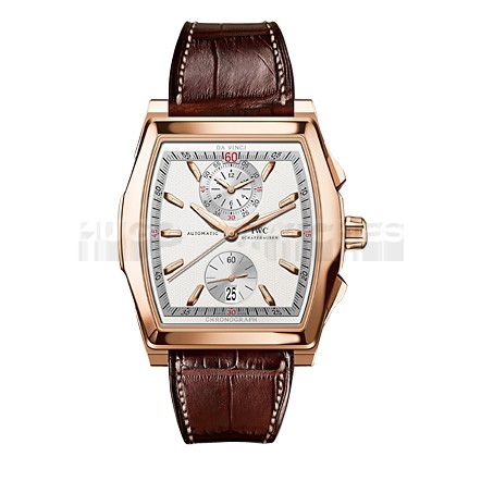  IWC Da IW376420 Vinci Mens Automatic Silver Swiss ETA 2824