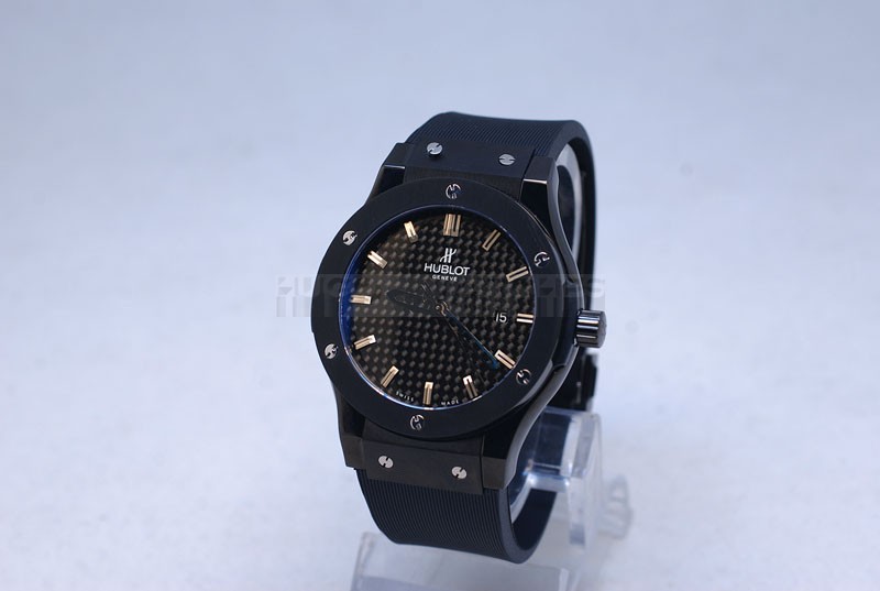 Hublot Replica 49mm Swiss Classic Black Magic Carbon Watch20502