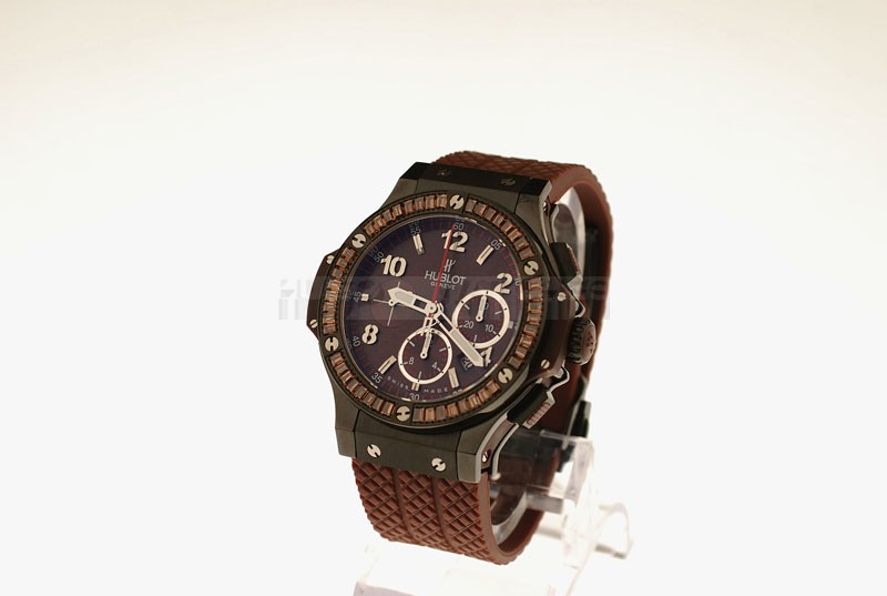 Swiss Hublot Big Bang replica BLACK TUTTI FRUTTI BROWN 44mm20622