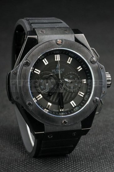 Replica  Hublot King Power All Black - hb01