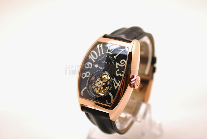 Swiss Franck Muller AETERNITAS 1 Tourbillon Replica 38.2mm Rose Gold20972