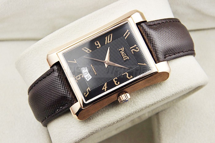 Piaget Antiplano Swiss 2824 Automatic Black Dial Rose Gold