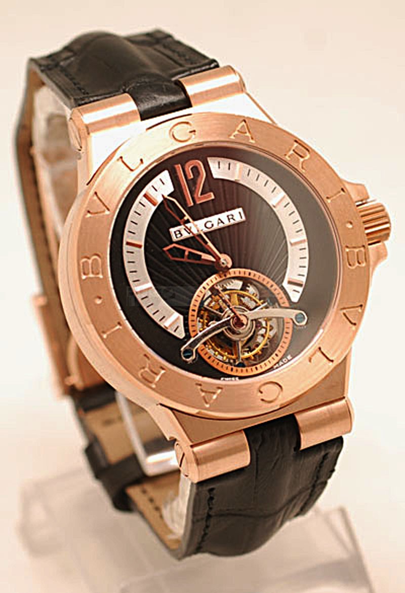 Bvlgari 42mm Replica Swiss Tourbillon Watch 20144