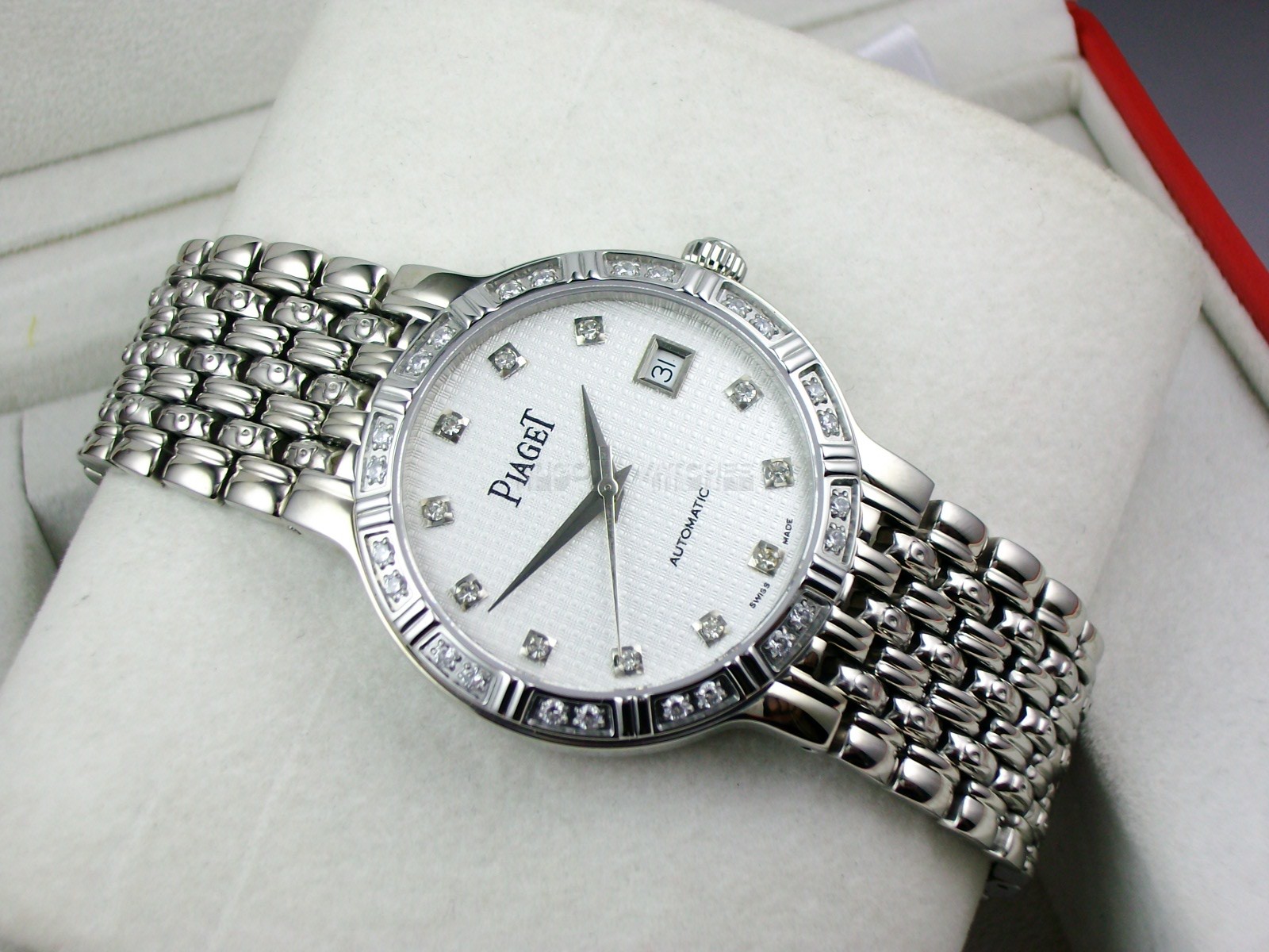 Piaget Dancer Swiss 2824 Automatic White Dial Diamond Markers