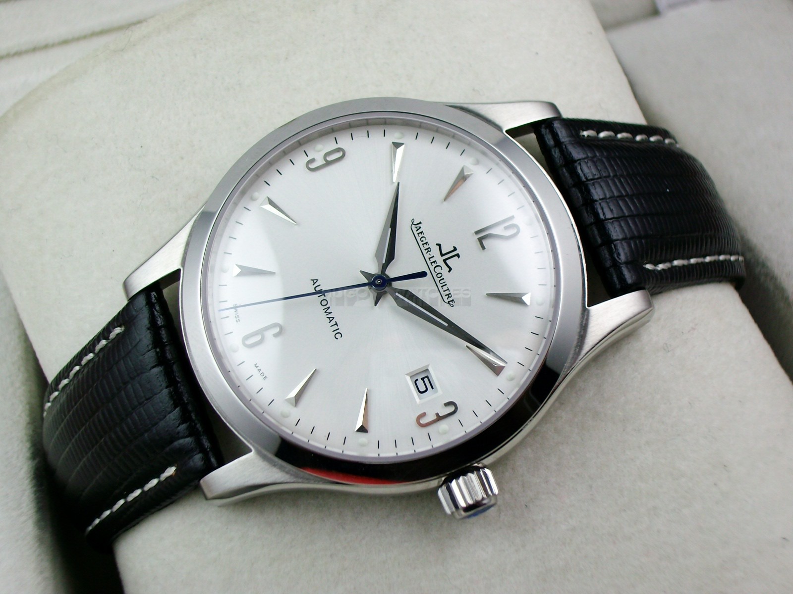 Jaeger LeCoultre Swiss 2824 Automatic White Dial 