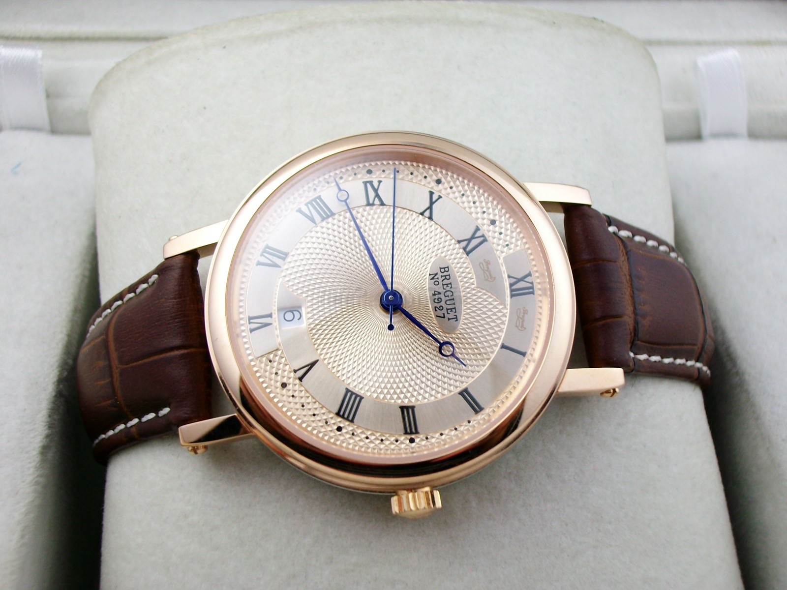 Breguet Classique Swiss 2824 Automatic Rose Gold Dial 