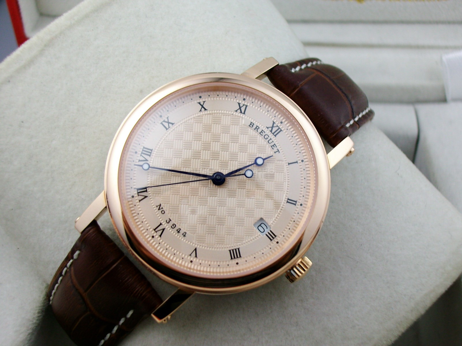 Breguet Classique Swiss 2824 Automatic Rose Gold Dial