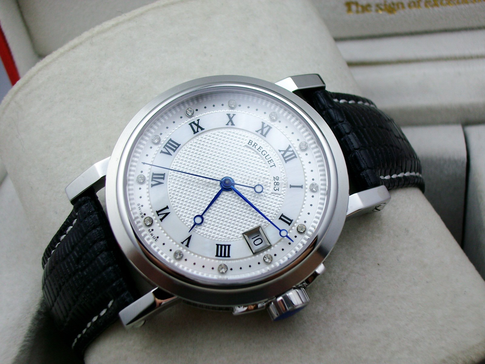 Breguet Classique Swiss 2824 Automatic White Dial 