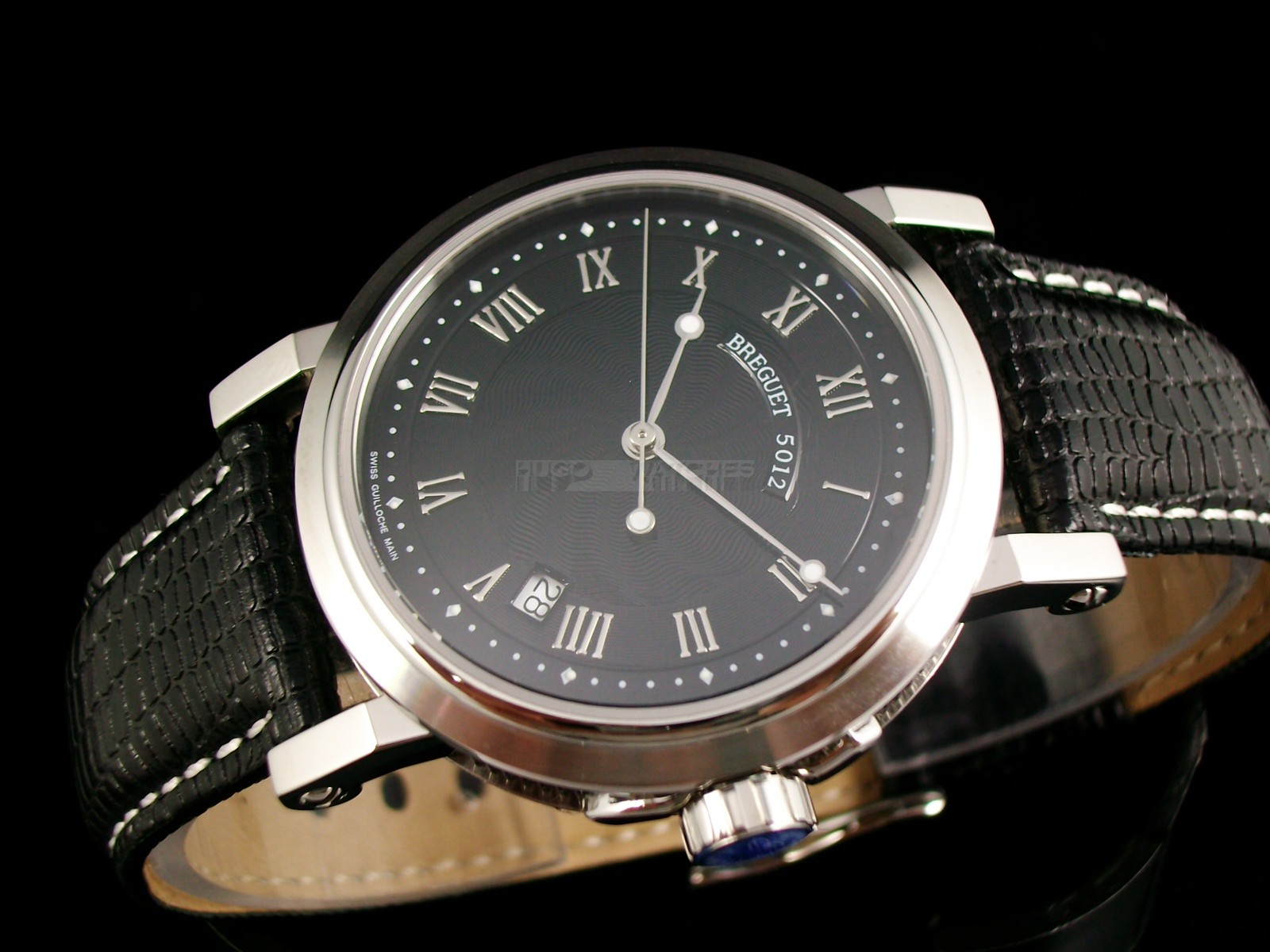 Breguet Classique Swiss 2824 Automatic Black Dial 