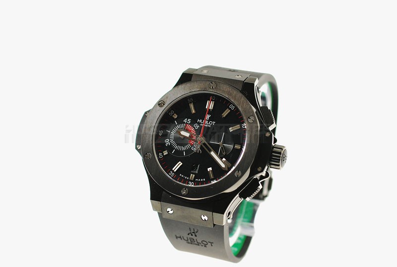 Swiss Hublot Big Bang replica EURO CUP 2008 44.5mm All Black CERAMIC - LIMITED EDITION20553