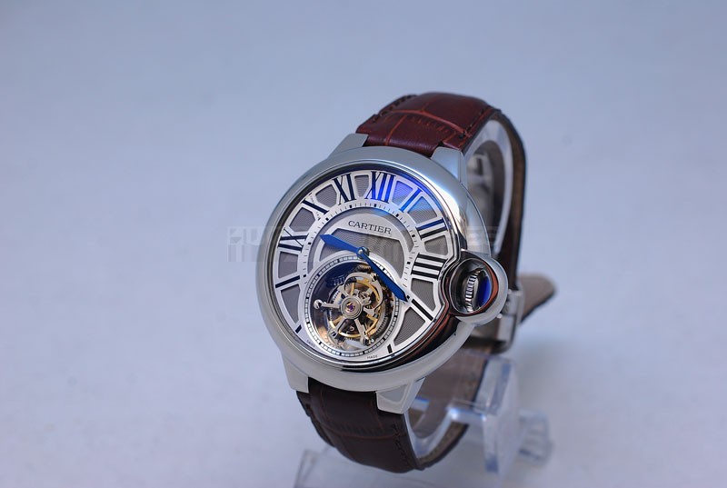 Cartier Replica 50mm Swiss Ballon Bleu De Cartier Flying Tourbillon Watch20263