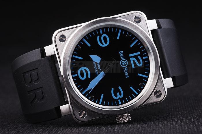 Replica  BR01-92 Black-Blue Dial-br22