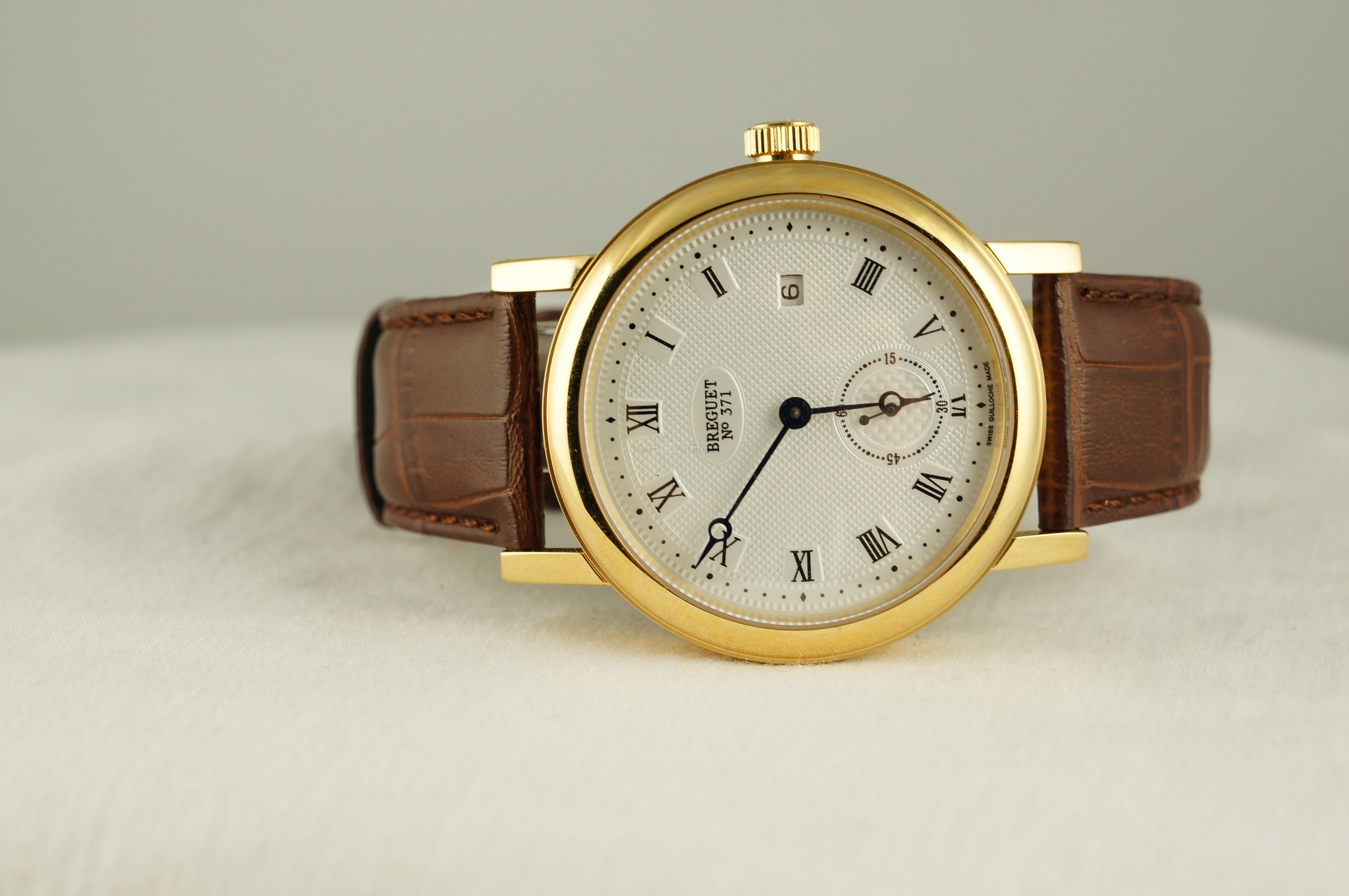 Breguet Classique Swiss 2824 Automatic White Dial Gold