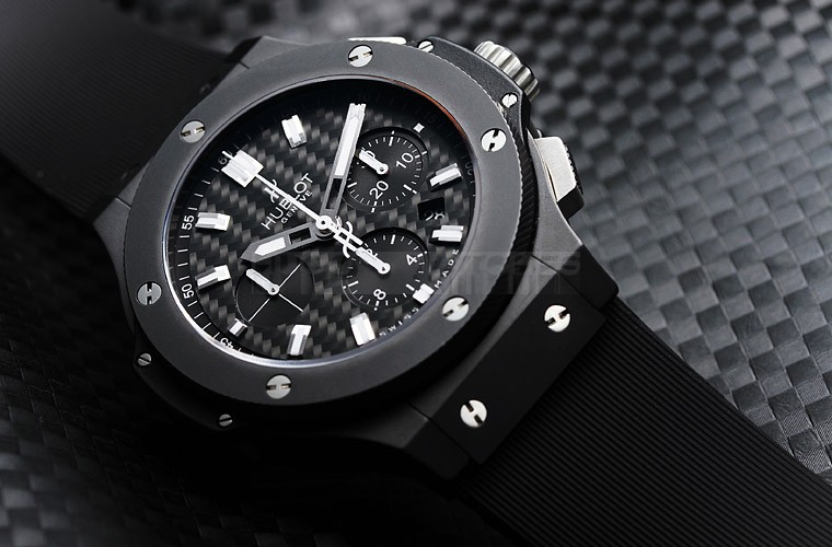 Hublot 301.CI.1770.RX Big Bang Mens Automatic Stainless Steel Black Swiss 7750