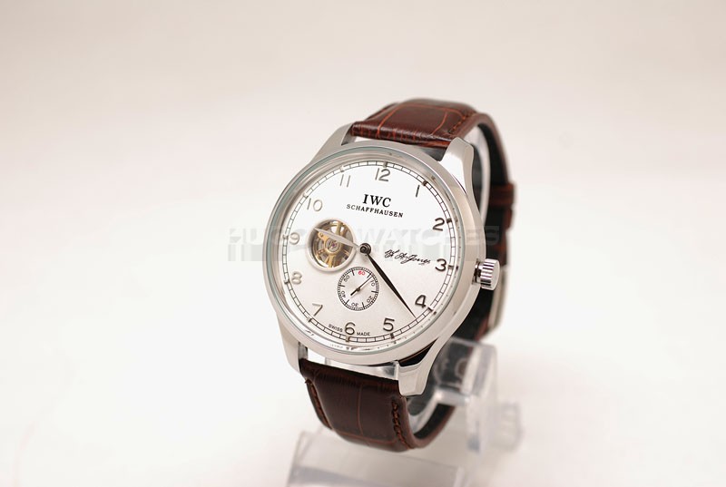 IWC 45mm Replica schaffhausen portuguese tourbillon Watch20807