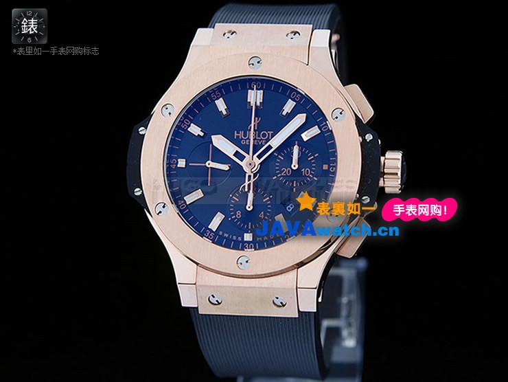 Hublot 301.PX.1180.RX Big Bang Evolution Mens Automatic Stainless Steel Black Swiss 7750