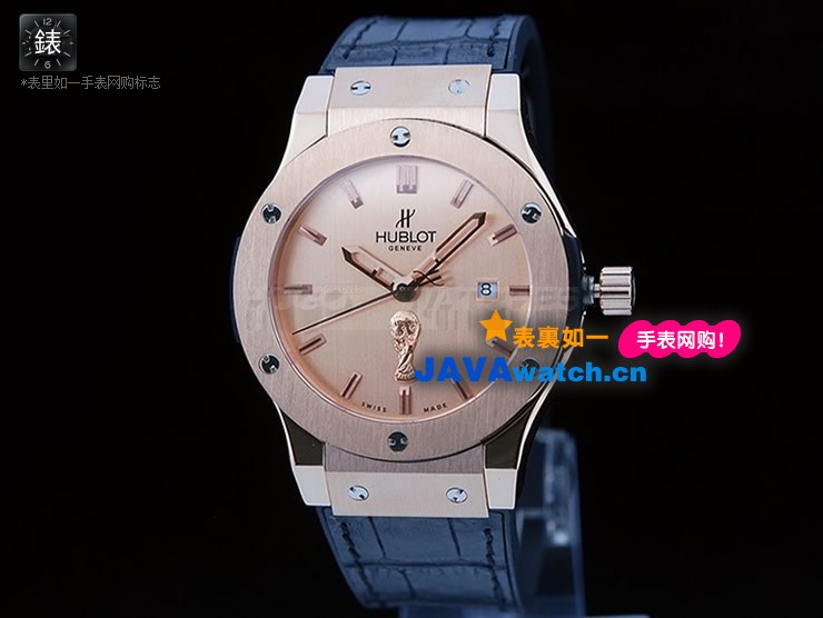 Hublot 511.PX.0210.GR.FIF10 Classic Fusion Mens Automatic Stainless Steel Gold Swiss 2824