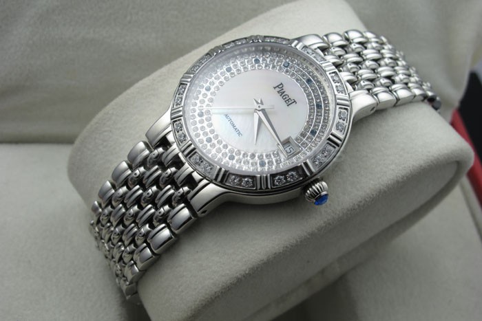 Piaget Dancer Swiss 2824 Automatic White Dial Diamond Markers