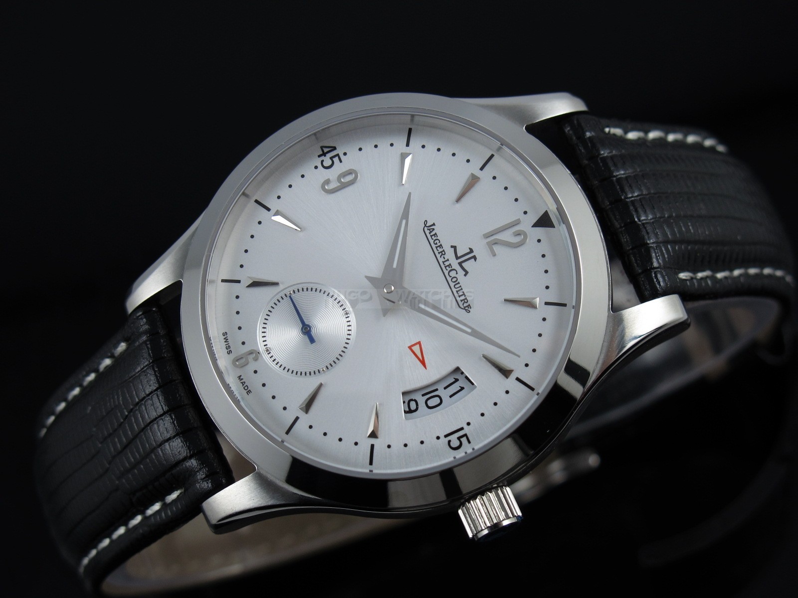 Jaeger LeCoultre Swiss 2824 Automatic White Dial 