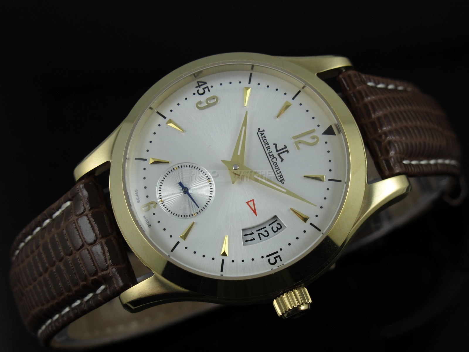 Jaeger LeCoultre Swiss 2824 Automatic White Dial Gold