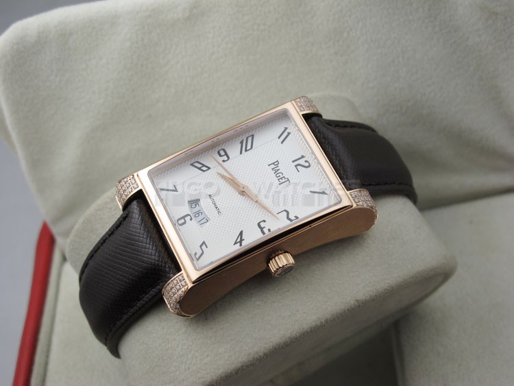 Piaget Altiplano Swiss 2824 Automatic Square Rose Gold-White Dial
