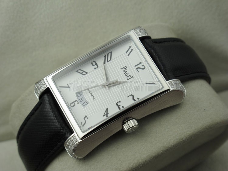 Piaget Altiplano Swiss 2824 Automatic Square White Gold-White Dial