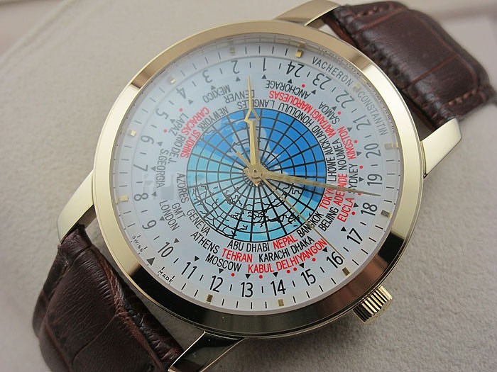 Vacheron Constantin The Earth Surface Swiss 2824 Automatic 18K Gold
