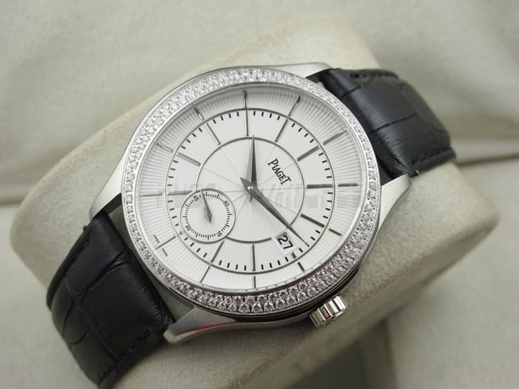 Piaget Altiplano Swiss 2824 Automatic Diamond Bezl-White Dial