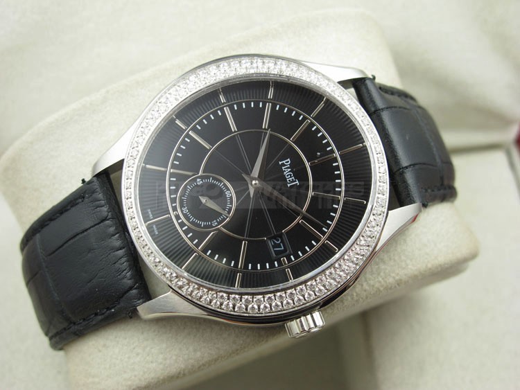 Piaget Altiplano Swiss 2824 Automatic Diamond Bezl-Black Dial