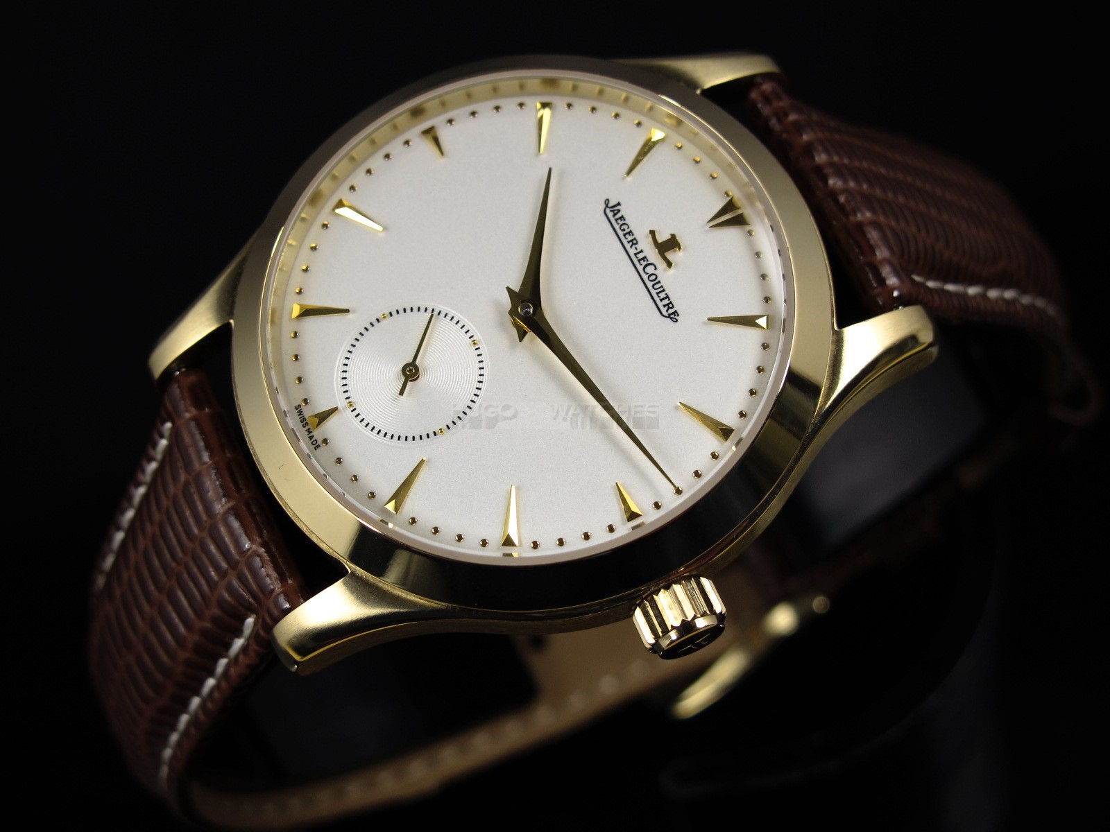 Jaeger LeCoultre Swiss 2824 Automatic White Dial Gold