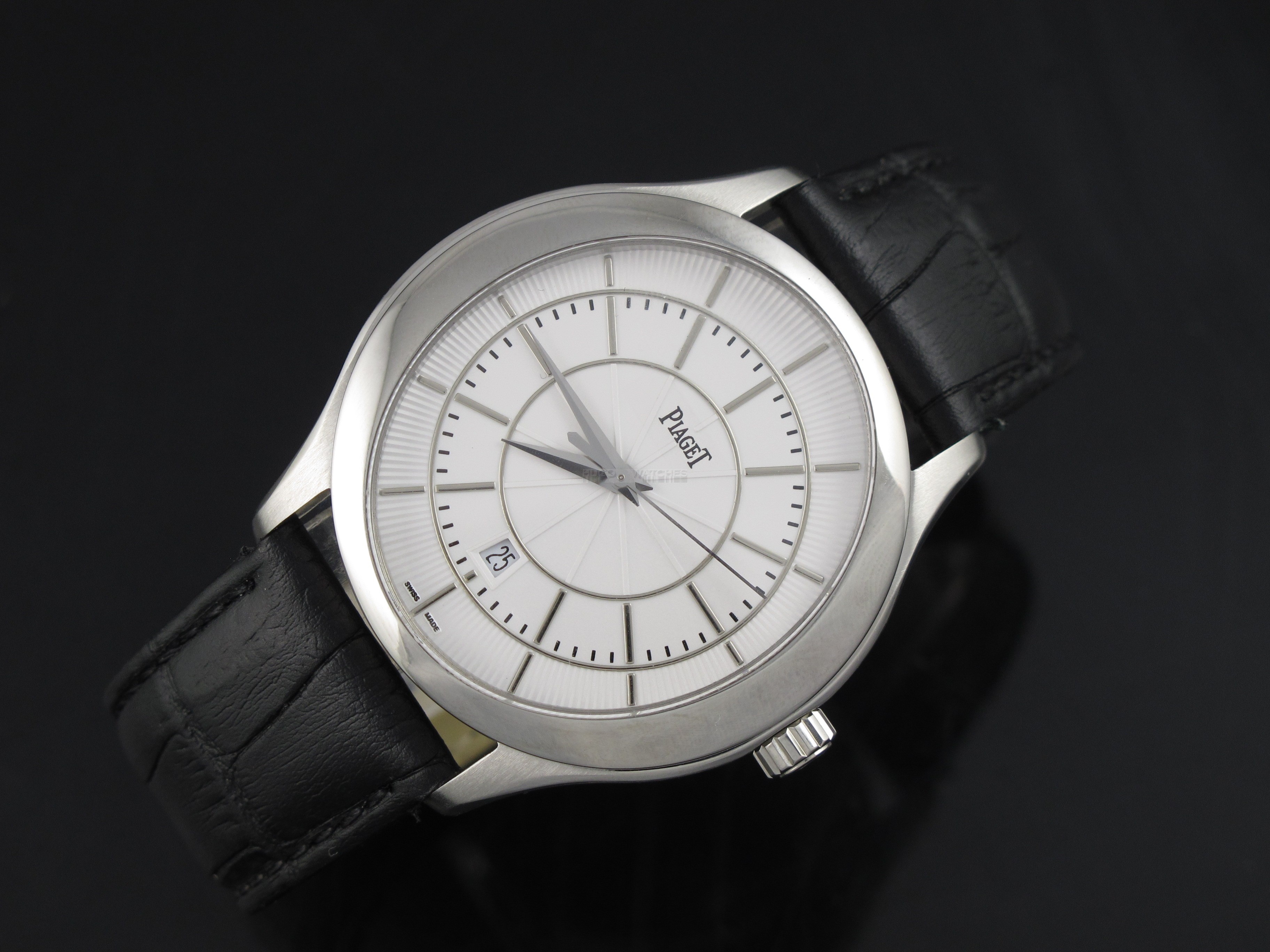 Piaget Antiplano Swiss 2824 Automatic White Dial 