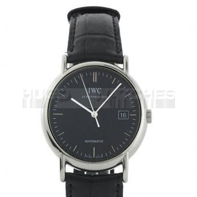 IWC Portofino IW353313 Mens Automatic Black Swiss ETA 2824