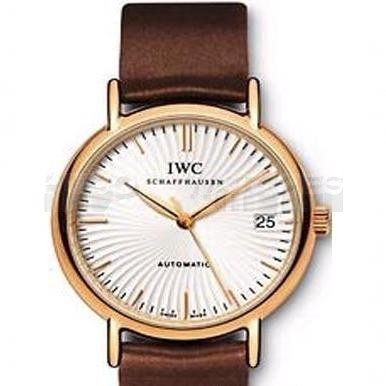 IWC Portofino IW356402 Mens Automatic Silver White Swiss ETA 2824