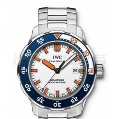  IWC Aquatimer IW356803 Mens Automatic White Swiss ETA 2824