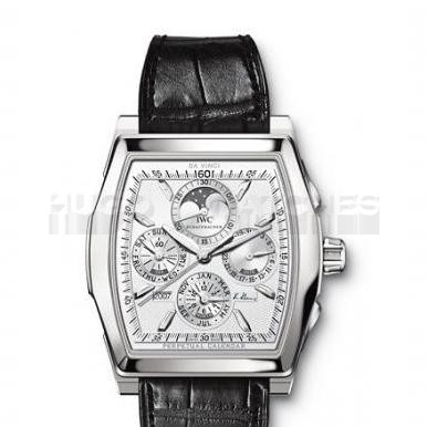  IWC Da Vinci IW376201 Mens Automatic Silver White Swiss ETA 2824