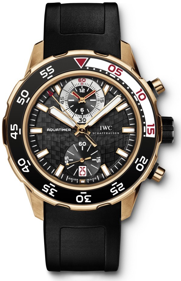  IWC Aquatimer IW376903 Mens Automatic Black Swiss ETA 2824