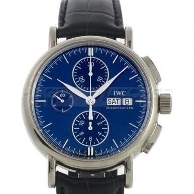 IWC Portofino IW378304 Mens Automatic Blue Swiss ETA 2824