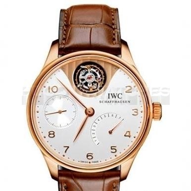 IWC Portuguese IW504202 Mens Automatic Silver White Swiss ETA 2824