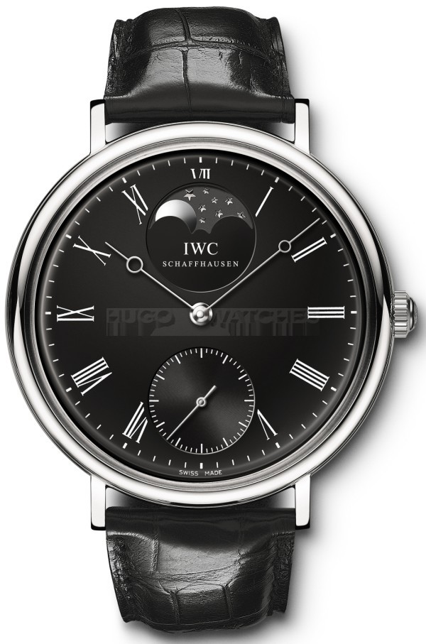 IWC Portofino IW544801 Mens Automatic Black Swiss ETA 2824