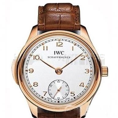 IWC Portuguese IW544902 Mens Automatic Silver White Swiss ETA 2824