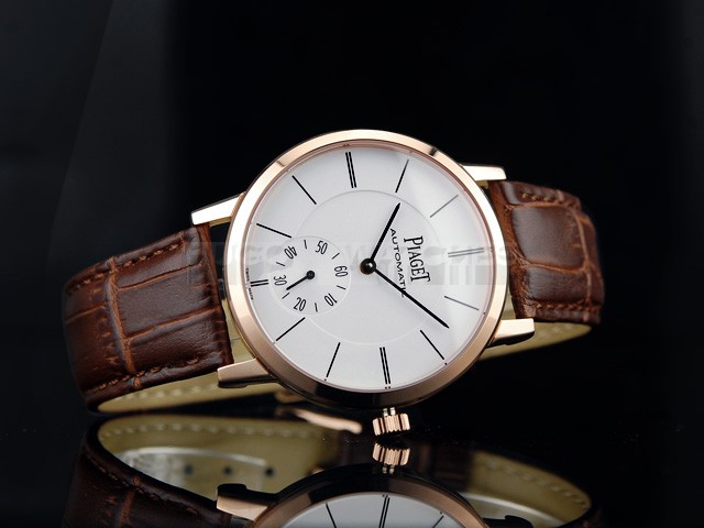Piaget Antiplano Swiss 2824 Automatic White Dial Rose Gold 