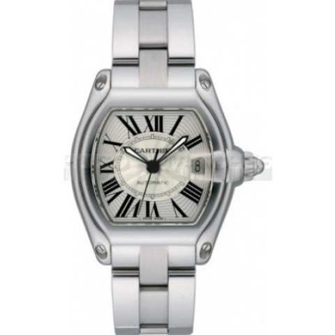 Cartier Roadster W62016V3 Ladies Quartz White Swiss ETA Quartz 