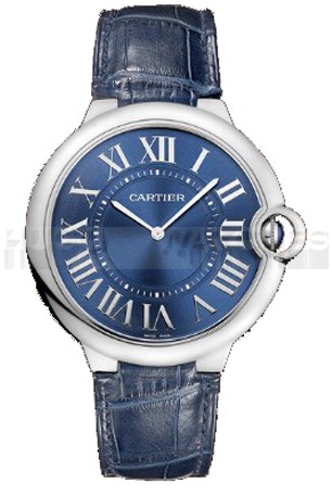 Cartier Ballon Bleu W6920059 Mens Automatic Blue Swiss ETA 2824