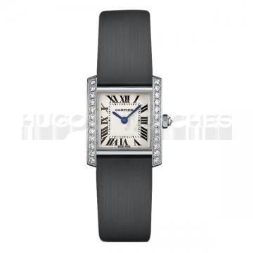 Cartier TANK Ladies WE100231 Quartz Silver Swiss ETA Quartz
