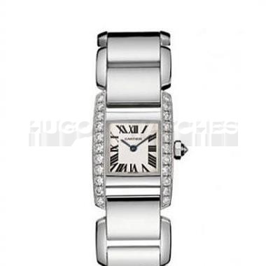 Cartier Tankissime WE70039H Ladies Quartz White Swiss ETA Quartz