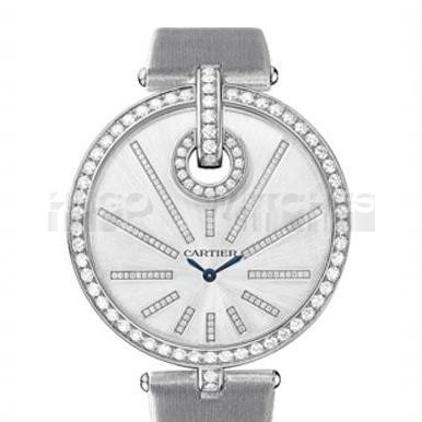 Cartier Captive WG600004 Ladies Quartz Silver Swiss ETA Quartz 