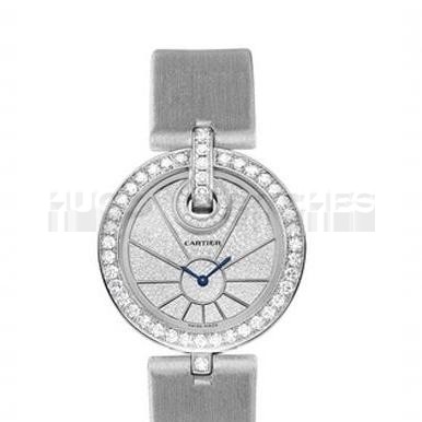 Cartier Captive WG600013 Ladies Quartz Silver Swiss ETA Quartz 